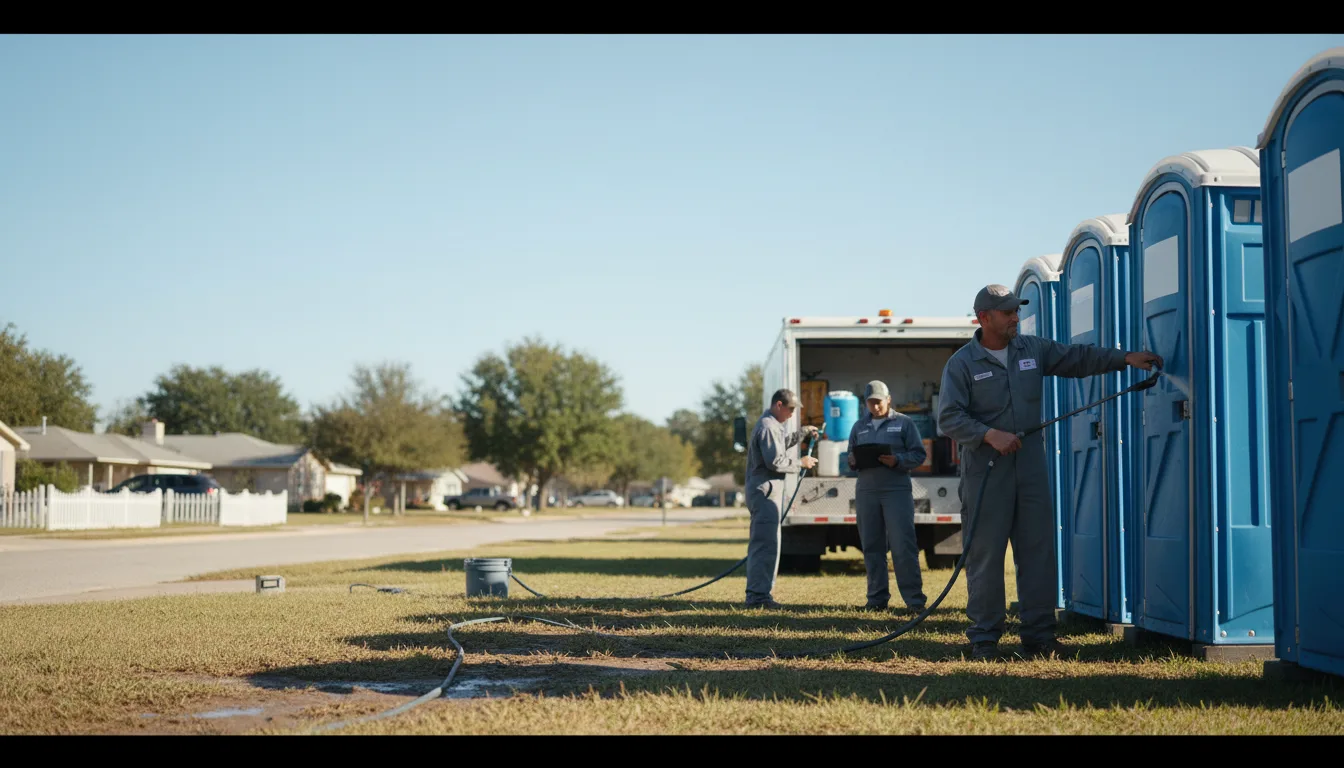 Long-Term Portable Toilet Rental in Lithia Springs, GA near me